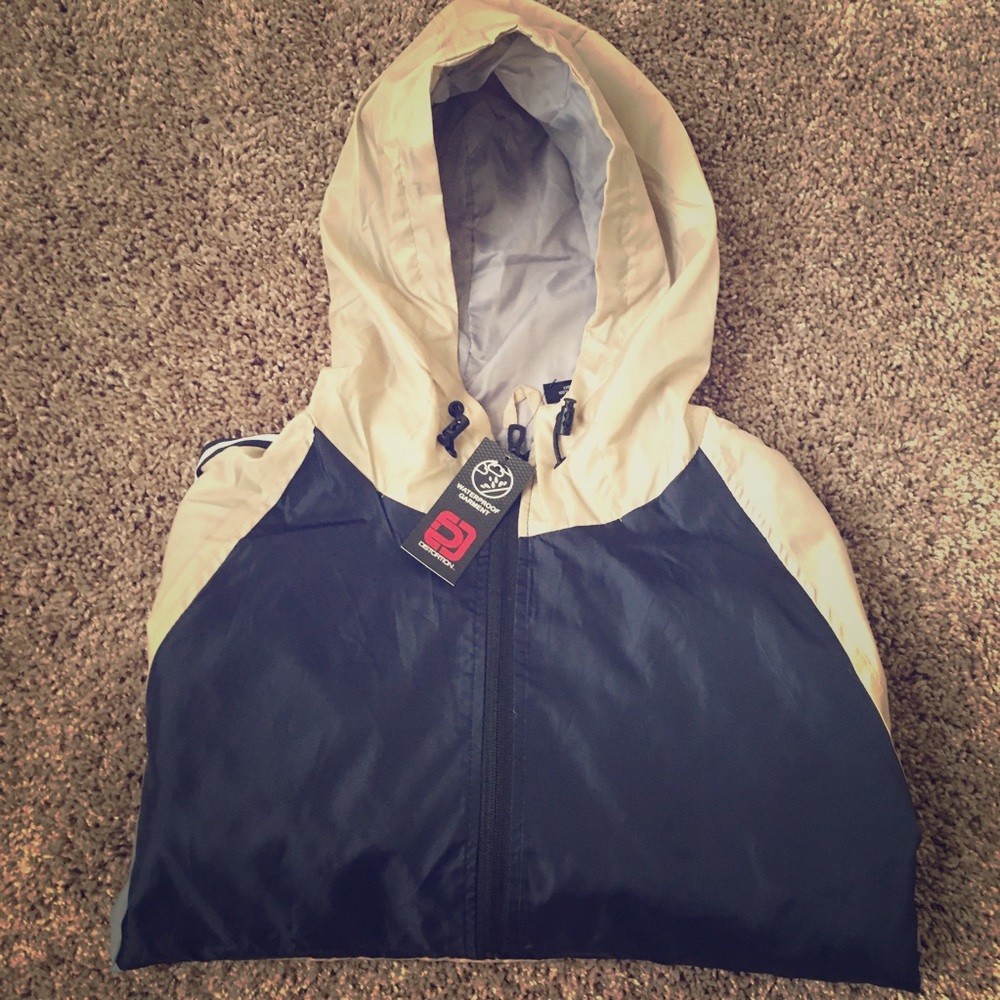 Hooded Pullover Rain Jacket